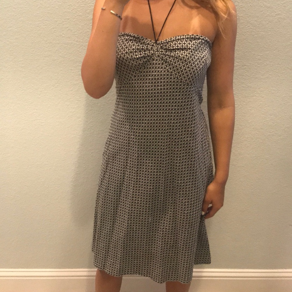 Black and white dress